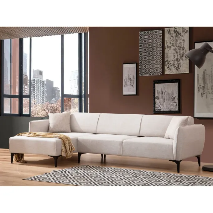 Belissimo Divansoffa Vänster Offwhite