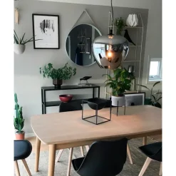 Bellissimo Grande Taklampa Rökgrå