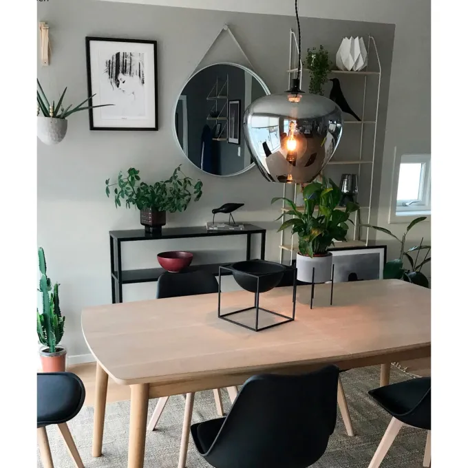 Bellissimo Grande Taklampa Rökgrå