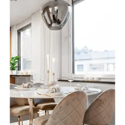 Bellissimo Grande Taklampa Rökgrå
