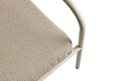 Bendt Utefåtölj Pearl White/Teddy Beige