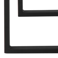Benz Satsbord 55x50x50 cm Svart Keramik