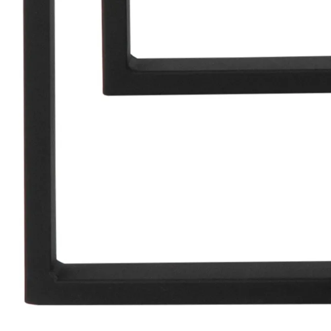 Benz Satsbord 55x50x50 cm Svart Keramik