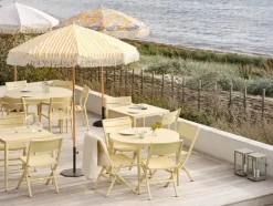 Bigby Matbord Rund 100 cm Lemon