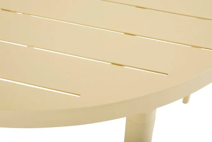 Bigby Matbord Rund 130 cm Lemon