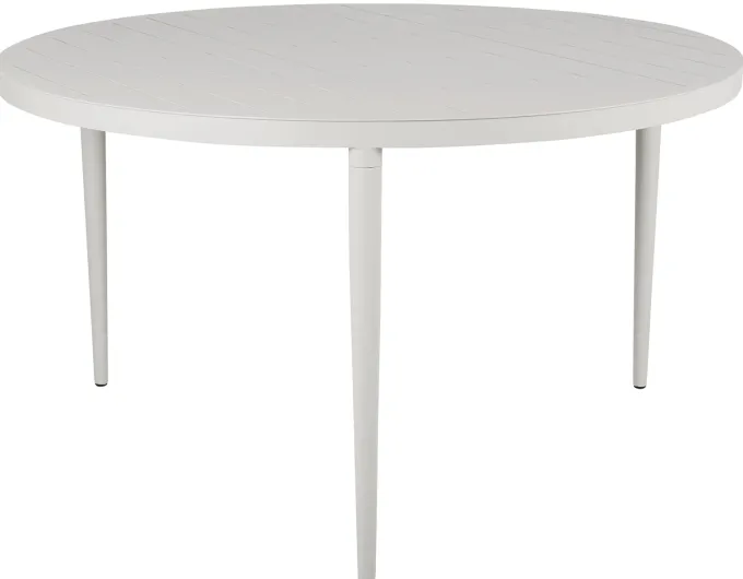 Bigby Matbord Rund 130 cm Light Grey