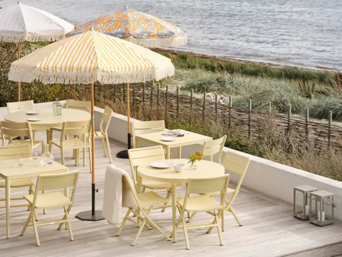 Bigby Matbord 76x76 cm Lemon