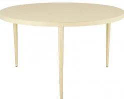 Bigby Matgrupp Lemon Rund 130 cm ink 6st Delia stolar