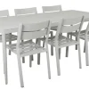 Bigby Matgrupp 195x90 cm ink Delia Light Grey