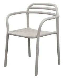 Bliss Matgrupp - Bord 80x80 cm + 2 st Karmstolar Sand