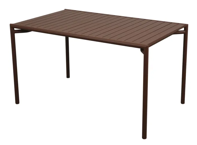 Bliss Matgrupp - Bord 130x80 cm + 4 st Karmstolar Desert Red