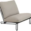 Blixt Fåtölj Svart/Beige