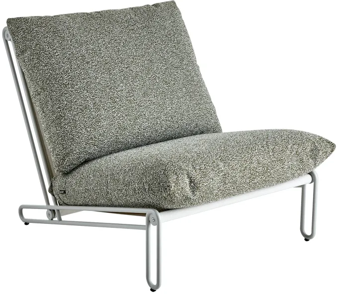 Blixt Loungefåtölj Light Grey/Verde