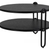 Blixt Sidobord Svart