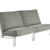 Blixt 2-sits soffa Light Grey/Verde