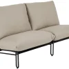 Blixt 2-sits soffa Svart/Beige