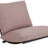 Blixt Sittdel Svart/Rosa