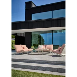 Blixt Soffbord ⌀85 cm Pearl White