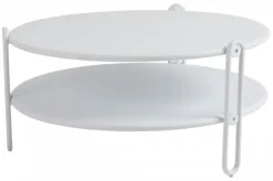 Blixt Soffbord 85 cm Vit
