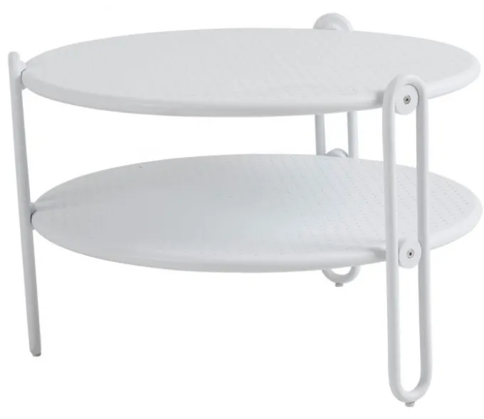 Blixt Soffbord 65 cm Vit