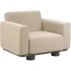Bolster Fåtölj Antracit/Teddy Beige