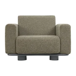 Bolster Fåtölj Antracit/Teddy Verde