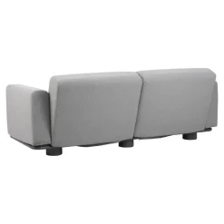 Bolster 2,5-sits Soffa 209x94 cm Antracit/Teddy Grey