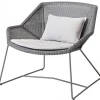 Breeze Loungefåtölj Light Grey