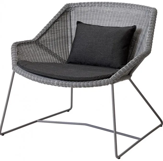 Breeze Loungefåtölj Light Grey