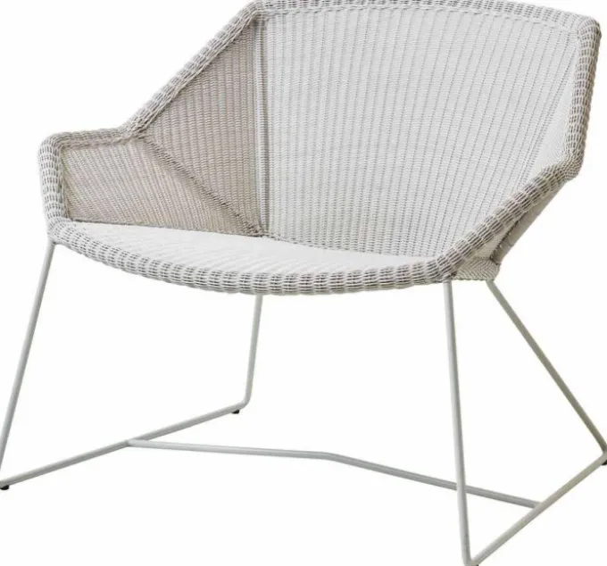 Breeze Loungefåtölj Vit