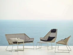 Breeze Loungefåtölj Vit