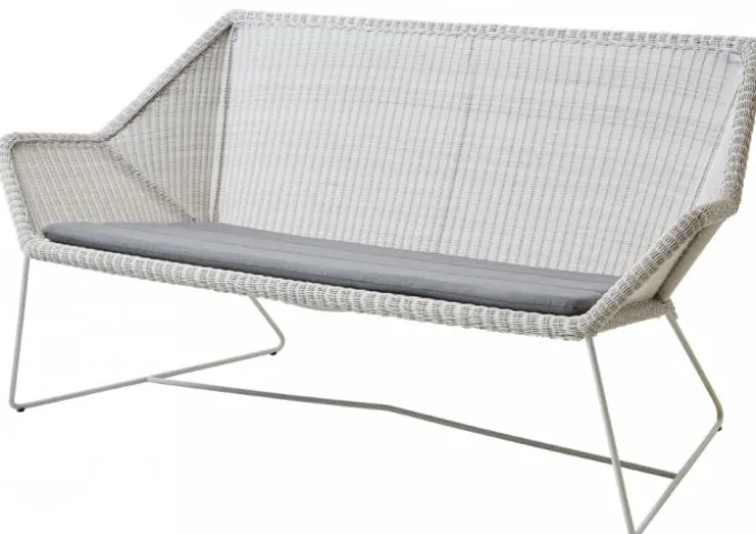 Breeze 2-Sits Soffa Vit