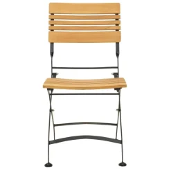Brewer Matgrupp 160 cm Teak/Svart