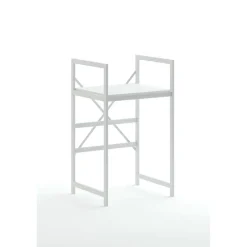Brno (70 x 116 x 60 cm) Tvättmaskinsskåp Vit