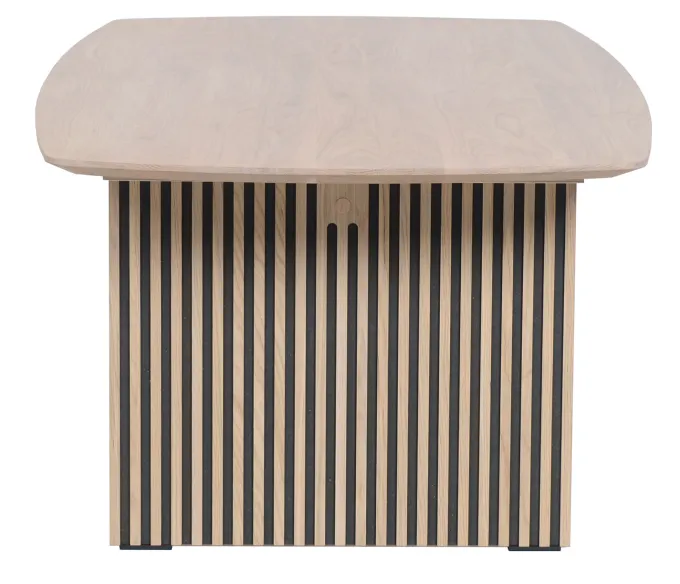 Broholm Soffbord 135x75 cm Vitoljad Ek