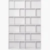 Brooklyn Quadrant-hylla Vit