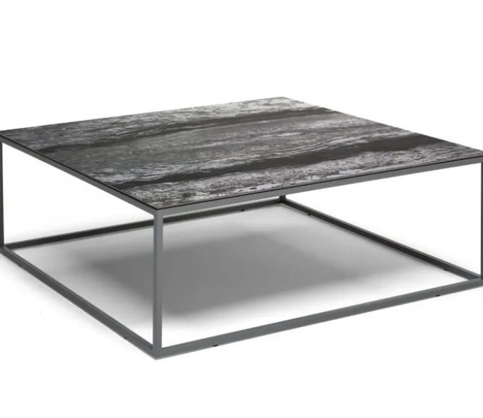 Cabaret Soffbord 90x90 cm Ceramic Copacabana