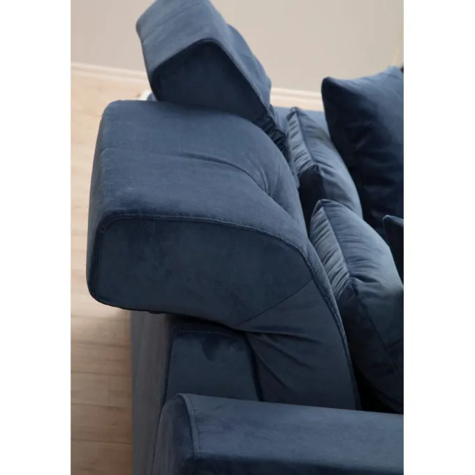 Canberra 2-sits soffa Marinblå