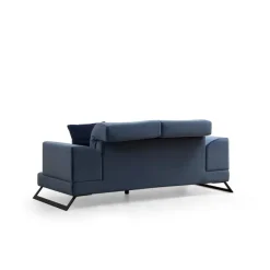 Canberra 2-sits soffa Marinblå