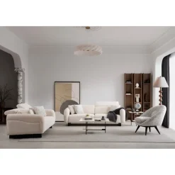 Caprice 3-sits soffa White