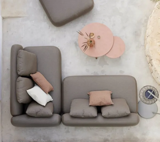 Capture 2-sits Soffa Taupe