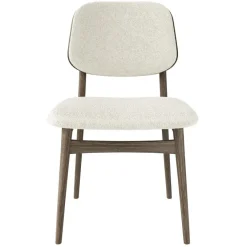Carl Matstol Rökoljad Ek/Beige Tyg