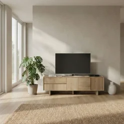 Carpi TV-bänk Naturlig ek