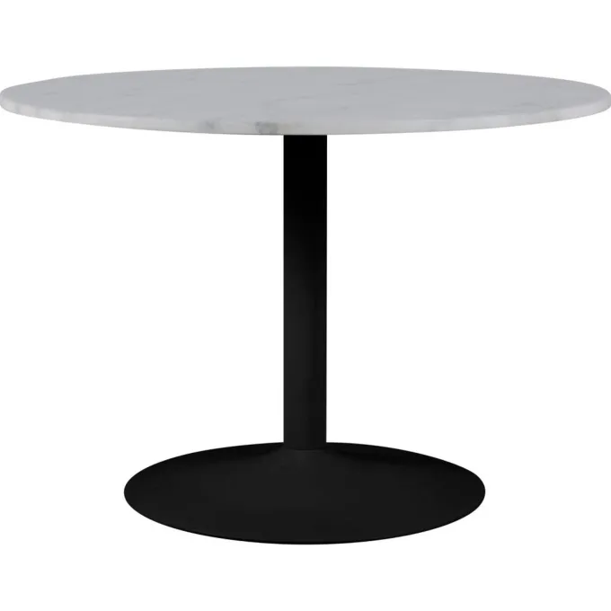 Carter Matbord Rund 110 cm Svart