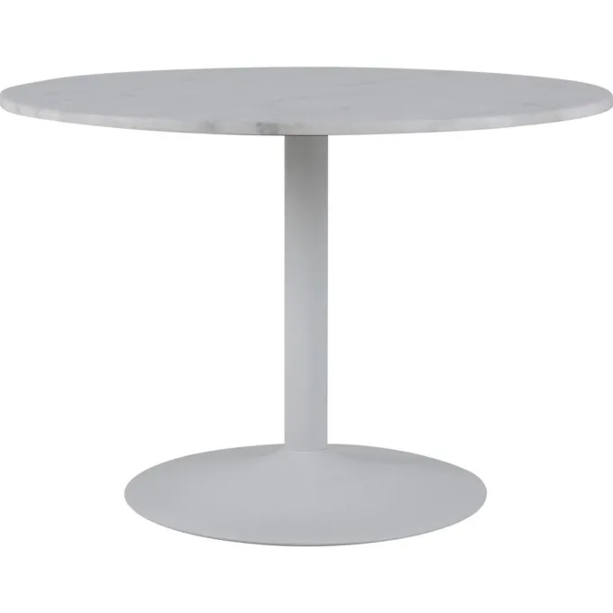 Carter Matbord Rund 110 cm Vit