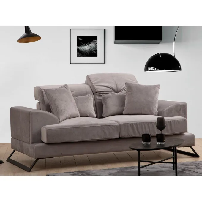Casablanca 2-sits soffa Ljusgrå