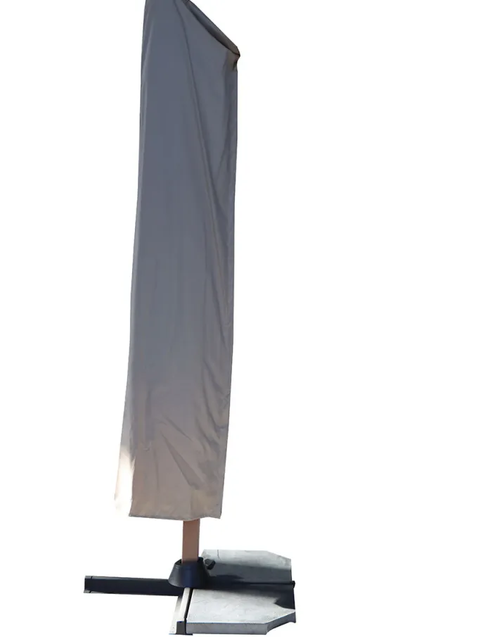 Caserta Frihängande Parasoll Beige/Wood 3m