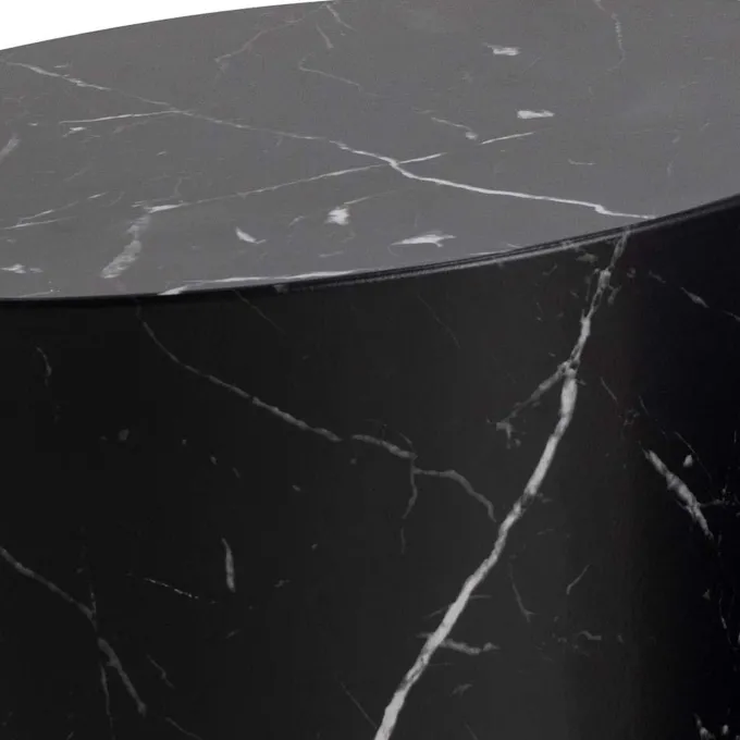 Cenon Satsbord 40x33x48 cm Marquina-marmor