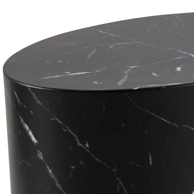 Cenon Satsbord 40x33x48 cm Marquina-marmor