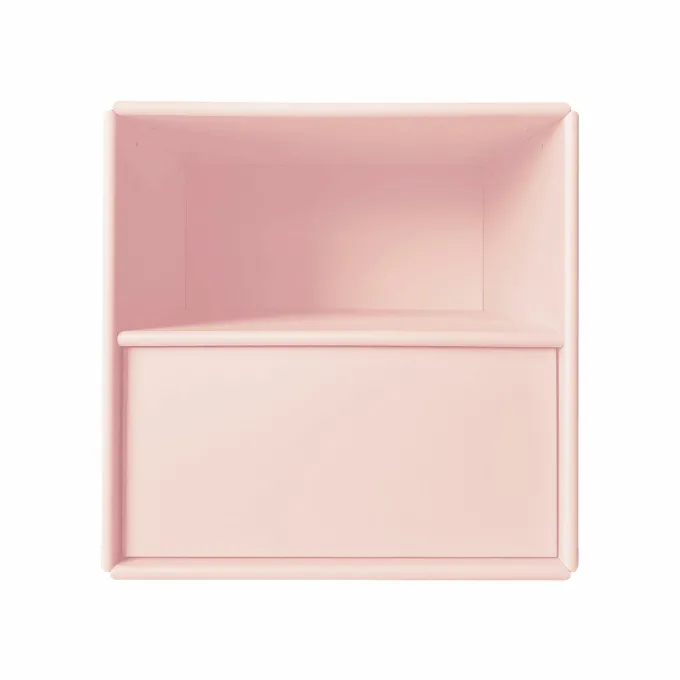 Charlie Quadrant-sängbord Rosa